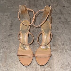 Giuseppe Zanotti Nude Strappy Heels